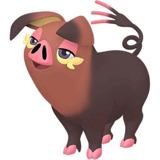 Oinkologne (Female) Pokédex artwork