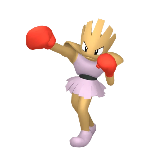 Hitmonchan Pokédex artwork