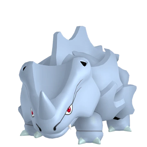 Rhyhorn Pokédex artwork