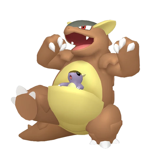 Kangaskhan Pokédex artwork