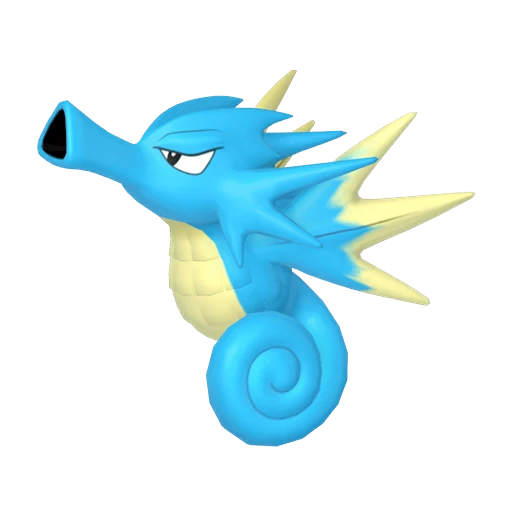 Seadra Pokédex artwork