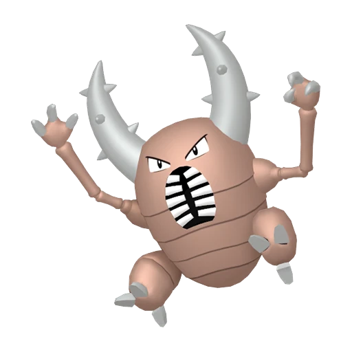 Pinsir Pokédex artwork