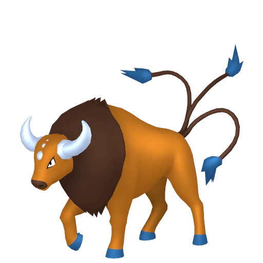 Tauros Pokédex artwork