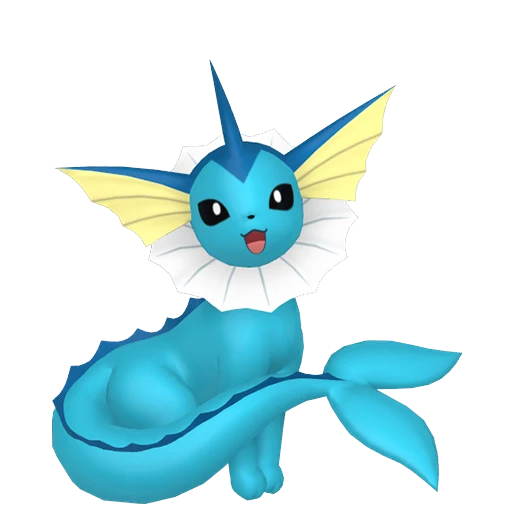 Vaporeon Pokédex artwork