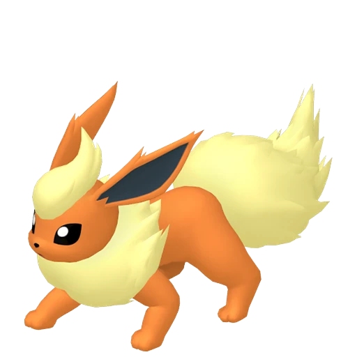 Flareon Pokédex artwork