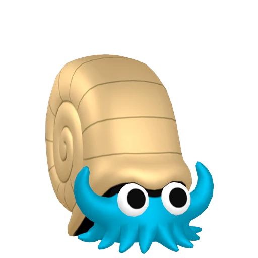 Omanyte Pokédex artwork