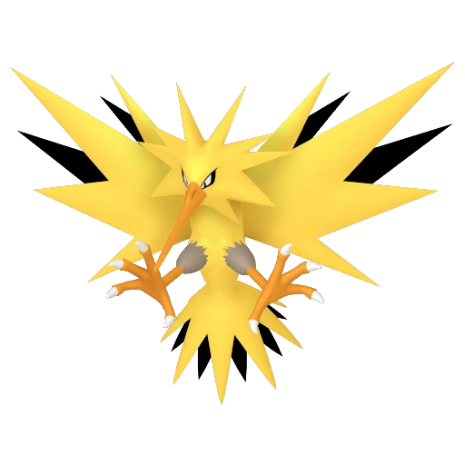 Zapdos Pokédex artwork