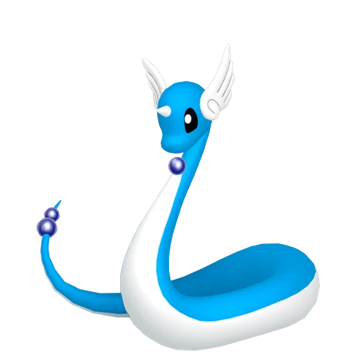 Dragonair Pokédex artwork