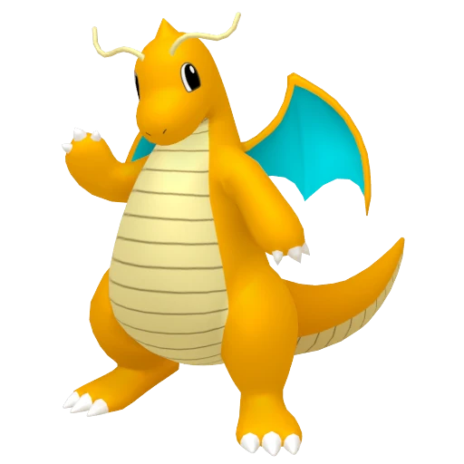 Dragonite Pokédex artwork