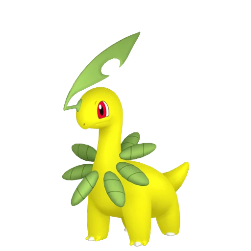 Bayleef Pokédex artwork