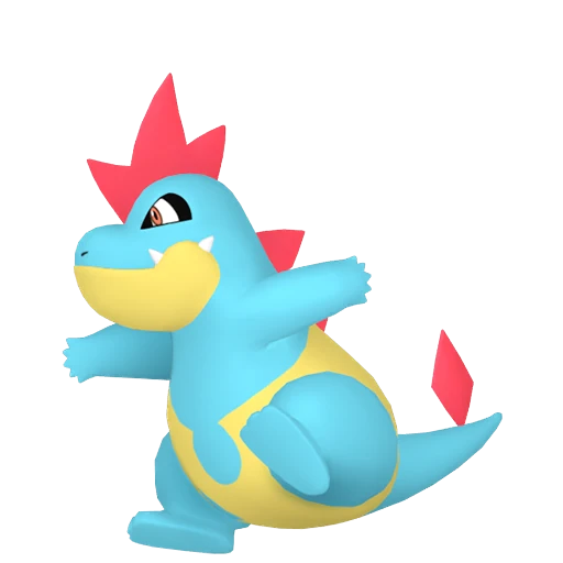 Croconaw Pokédex artwork