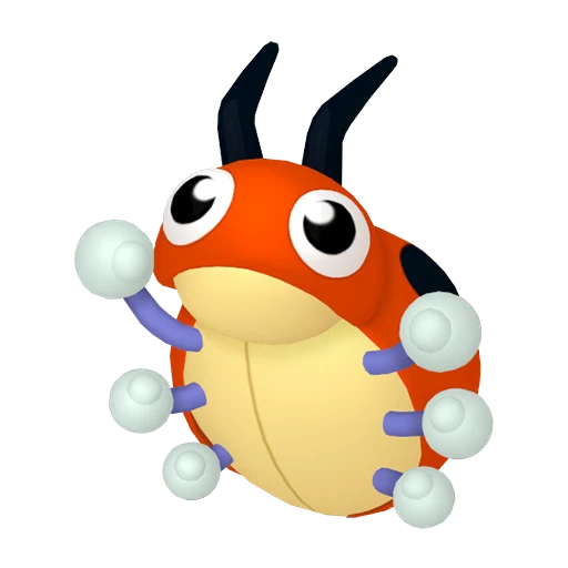 Ledyba Pokédex artwork