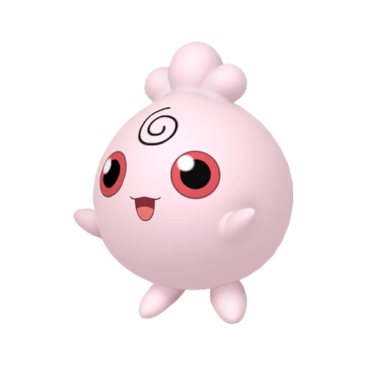 Igglybuff Pokédex artwork