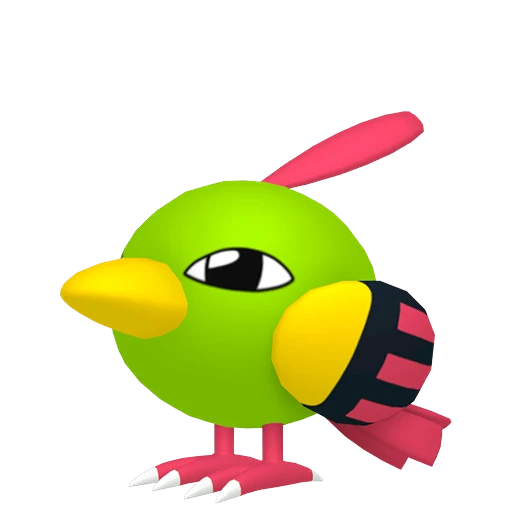 Natu Pokédex artwork