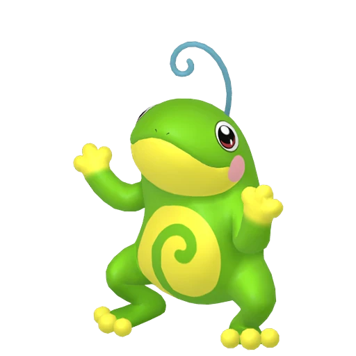 Politoed Pokédex artwork