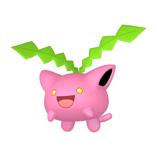Hoppip Pokédex artwork