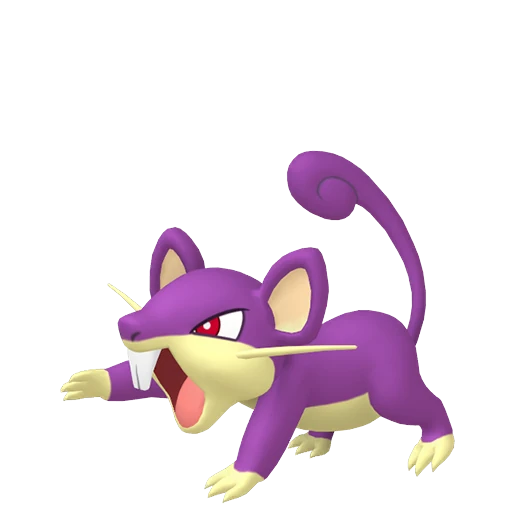 Rattata Pokédex artwork