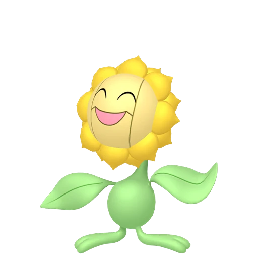 Sunflora Pokédex artwork