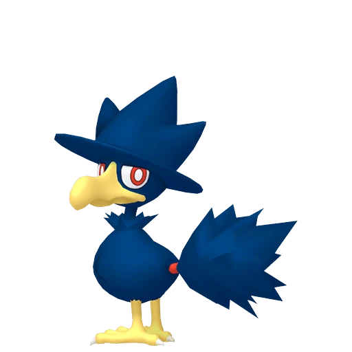 Murkrow Pokédex artwork