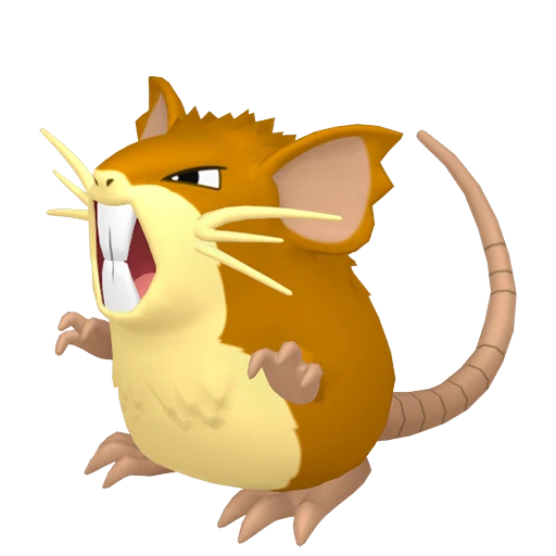 Raticate Pokédex artwork
