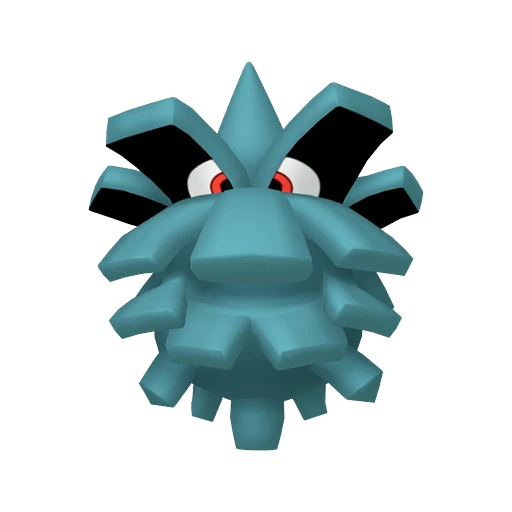 Pineco Pokédex artwork
