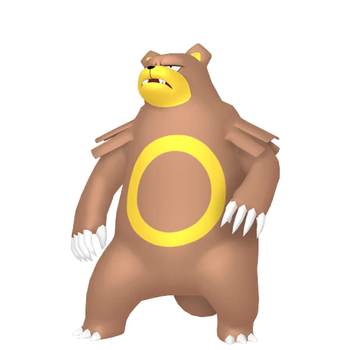 Ursaring Pokédex artwork