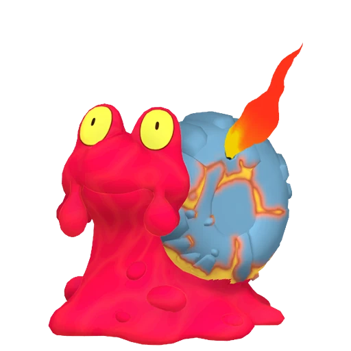 Magcargo Pokédex artwork