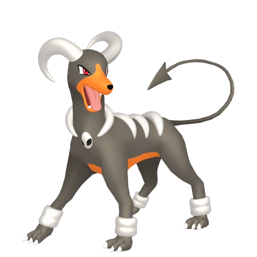 Houndoom Pokédex artwork