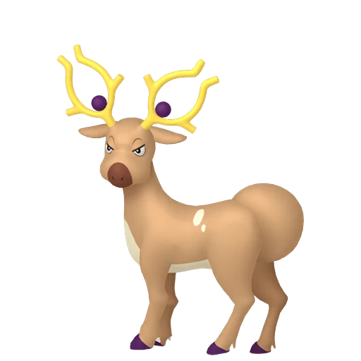 Stantler Pokédex artwork