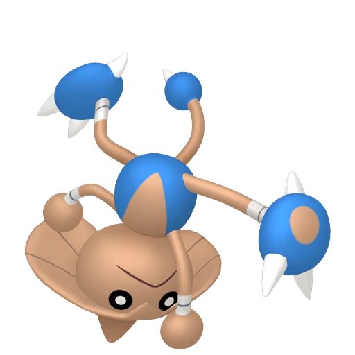 Hitmontop Pokédex artwork