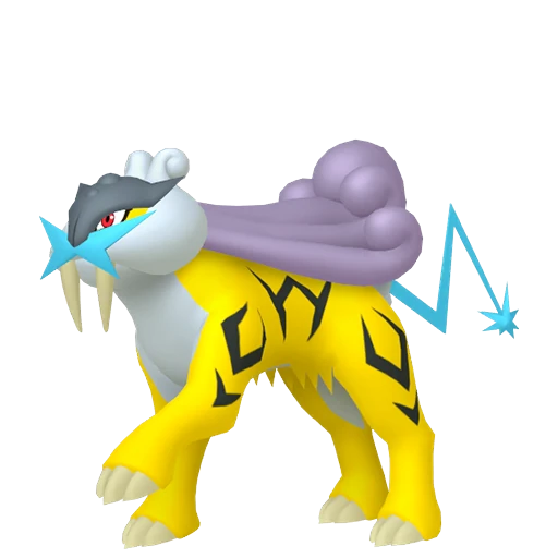 Raikou Pokédex artwork