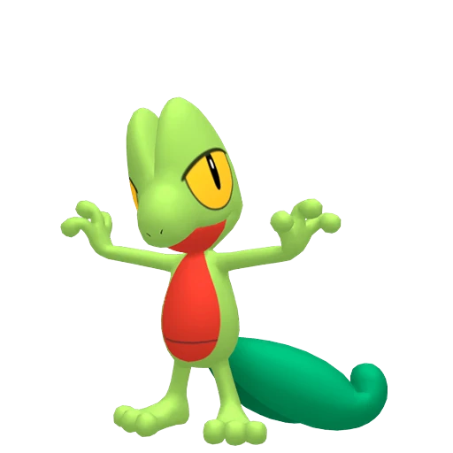 Treecko Pokédex artwork
