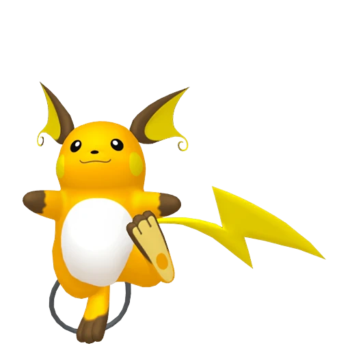 Raichu Pokédex artwork
