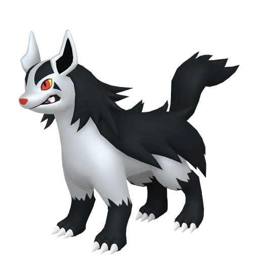 Mightyena Pokédex artwork