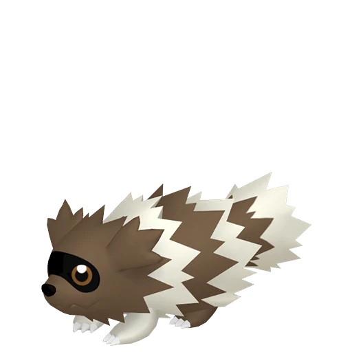 Zigzagoon Pokédex artwork