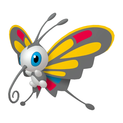 Beautifly Pokédex artwork
