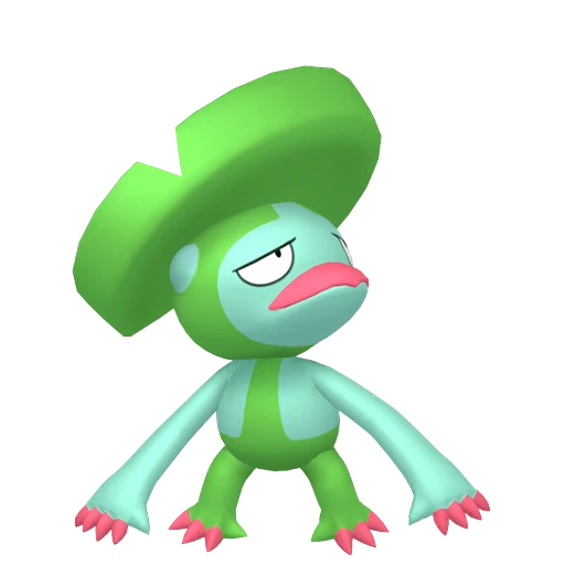 Lombre Pokédex artwork