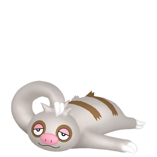 Slakoth Pokédex artwork
