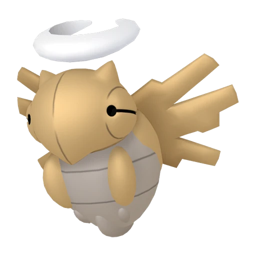 Shedinja Pokédex artwork