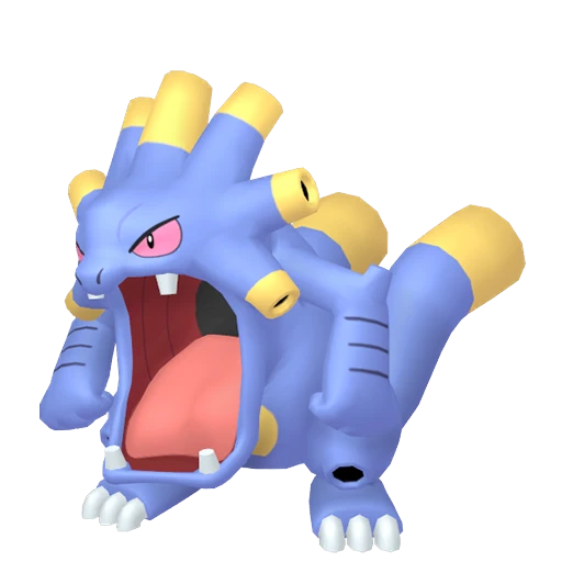 Exploud Pokédex artwork