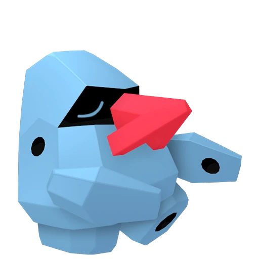 Nosepass Pokédex artwork