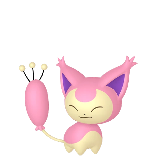 Skitty Pokédex artwork