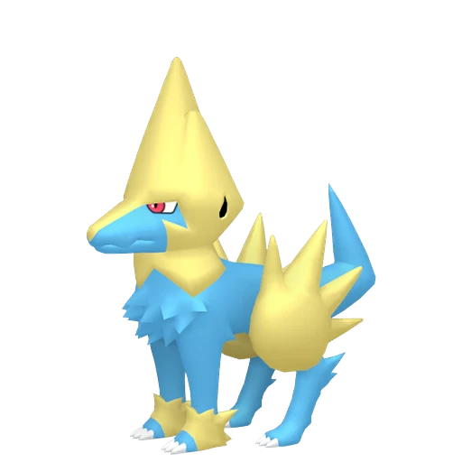 Manectric Pokédex artwork