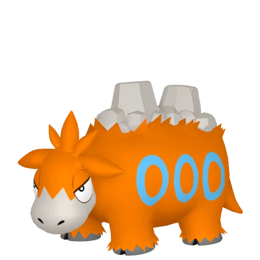 Camerupt Pokédex artwork