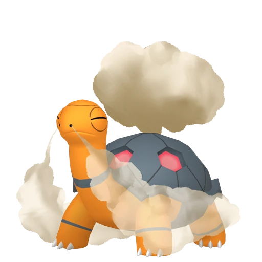 Torkoal Pokédex artwork