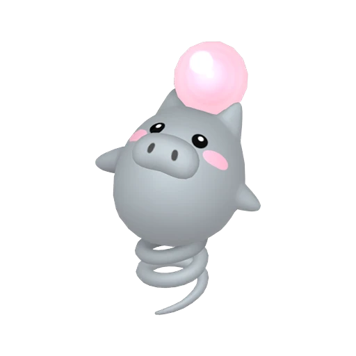 Spoink Pokédex artwork