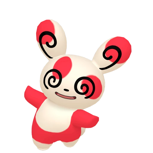 Spinda Pokédex artwork