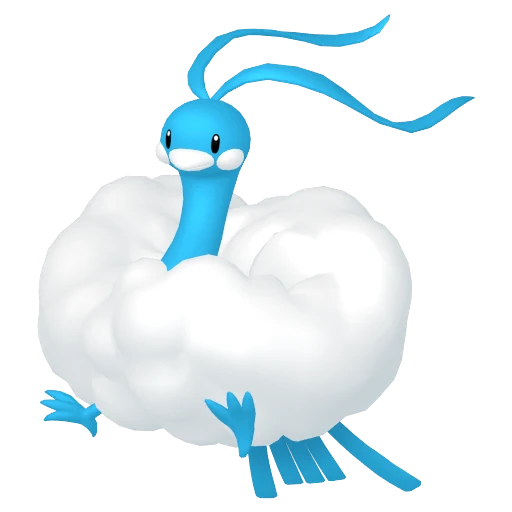 Altaria Pokédex artwork