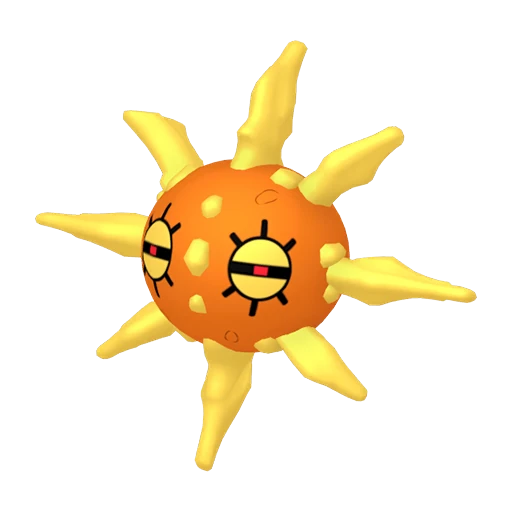 Solrock Pokédex artwork