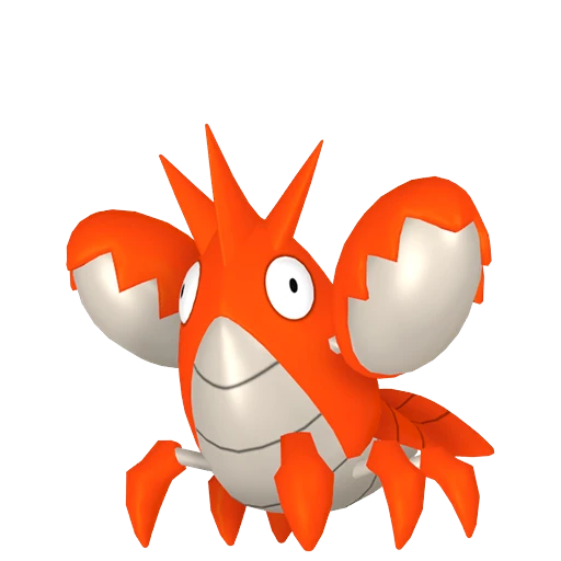Corphish Pokédex artwork